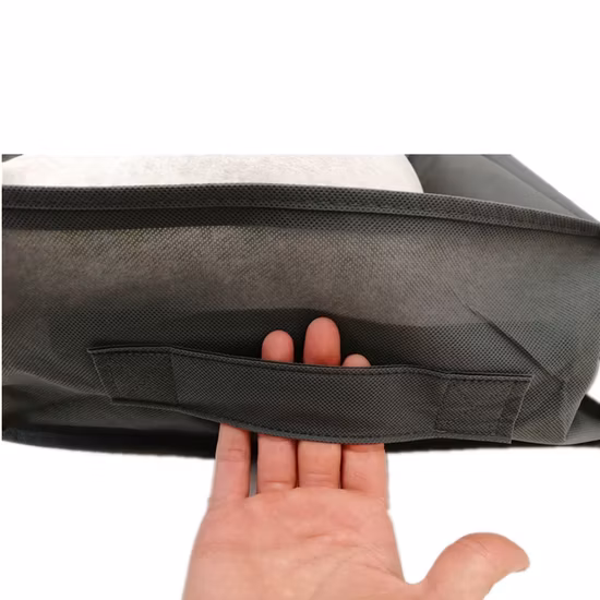 Borsa tote in vinile trasparente in PVC trasparente personalizzata di alta qualità con filo morbido e guarnizione riscaldata con sacchetti di plastica con cerniera per biancheria da letto, tessili per la casa, copriletto, trapunta, piumino, cuscino