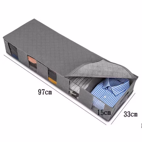 K66 Borse per la conservazione domestica portatili Borse per vestiti Imballaggio per vestiti Custodia con coulisse a prova di umidità Cuscino Trapunta Coperta Borsa per organizer per biancheria da letto
