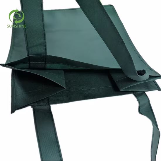 Borsa per la spesa in tessuto non tessuto PP con stampa personalizzata realizzata in tessuto riciclato con stampa del logo personalizzata
