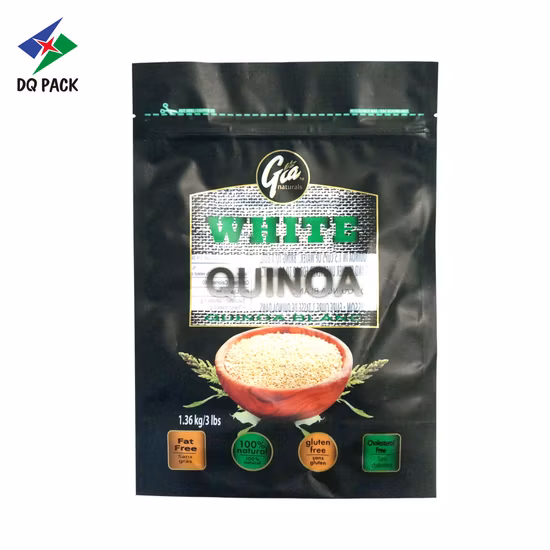 Sacchetti per imballaggio in plastica laminata personalizzati con stampa digitale Buste stand up Doypack con sacchetti per imballaggio con dado con cerniera